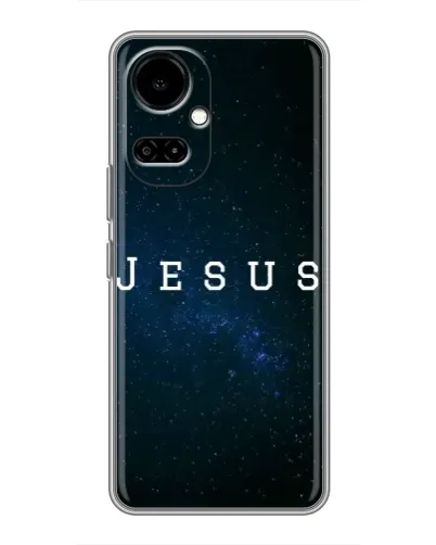 Чехол для TECNO Camon 19 (CI6n) / 19 Pro (CI8n) с картинкой «Звездное небо Jesus» Чехол для TECNO Camon 19 (CI6n) / 19 Pro (CI8n) с картинкой «Звездное небо Jesus»