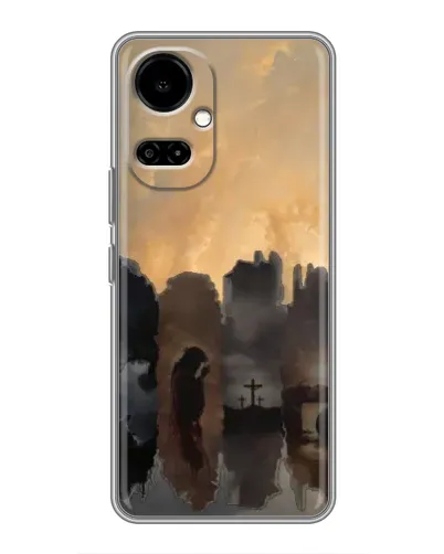 Чехол для TECNO Camon 19 (CI6n) / 19 Pro (CI8n) с картинкой «Дорога к вере» Чехол для TECNO Camon 19 (CI6n) / 19 Pro (CI8n) с картинкой «Дорога к вере»
