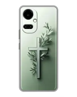 Чехол для TECNO Camon 19 (CI6n) / 19 Pro (CI8n) с картинкой «Оливковая ветвь» Чехол для TECNO Camon 19 (CI6n) / 19 Pro (CI8n) с картинкой «Оливковая ветвь»