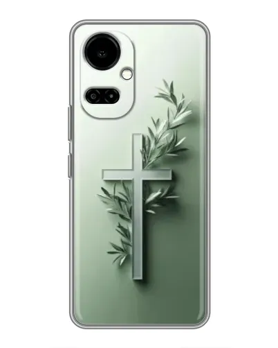 Чехол для TECNO Camon 19 (CI6n) / 19 Pro (CI8n) с картинкой «Оливковая ветвь» Чехол для TECNO Camon 19 (CI6n) / 19 Pro (CI8n) с картинкой «Оливковая ветвь»