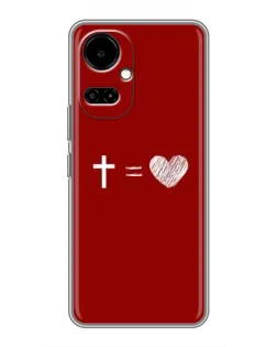 Чехол для TECNO Camon 19 (CI6n) / 19 Pro (CI8n) с картинкой «Уравнение любви» Чехол для TECNO Camon 19 (CI6n) / 19 Pro (CI8n) с картинкой «Уравнение любви»