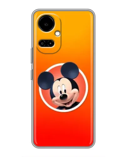 Чехол для TECNO Camon 19 (CI6n) / 19 Pro (CI8n) с картинкой «Mickey в круге» Чехол для TECNO Camon 19 (CI6n) / 19 Pro (CI8n) с картинкой «Mickey в круге»