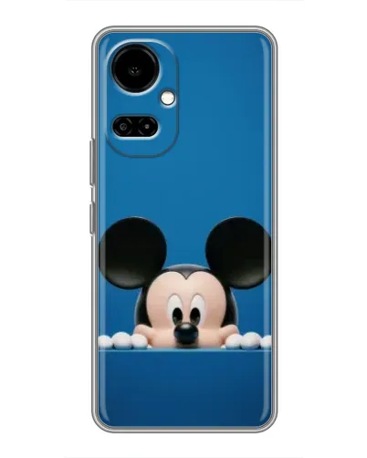 Чехол для TECNO Camon 19 (CI6n) / 19 Pro (CI8n) с картинкой «Микки выглядывает» Чехол для TECNO Camon 19 (CI6n) / 19 Pro (CI8n) с картинкой «Микки выглядывает»
