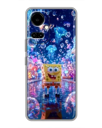 Чехол для TECNO Camon 19 (CI6n) / 19 Pro (CI8n) с картинкой «Неоновый океан» Чехол для TECNO Camon 19 (CI6n) / 19 Pro (CI8n) с картинкой «Неоновый океан»