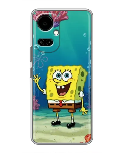 Чехол для TECNO Camon 19 (CI6n) / 19 Pro (CI8n) с картинкой «Подводный привет» Чехол для TECNO Camon 19 (CI6n) / 19 Pro (CI8n) с картинкой «Подводный привет»