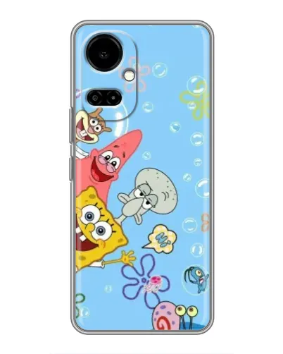 Чехол для TECNO Camon 19 (CI6n) / 19 Pro (CI8n) с картинкой «Веселые пузырьки» Чехол для TECNO Camon 19 (CI6n) / 19 Pro (CI8n) с картинкой «Веселые пузырьки»