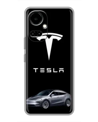 Чехол для TECNO Camon 19 (CI6n) / 19 Pro (CI8n) с картинкой «Tesla Model Y» Чехол для TECNO Camon 19 (CI6n) / 19 Pro (CI8n) с картинкой «Tesla Model Y»