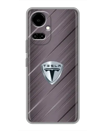 Чехол для TECNO Camon 19 (CI6n) / 19 Pro (CI8n) с картинкой «Металлическая текстура Tesla» Чехол для TECNO Camon 19 (CI6n) / 19 Pro (CI8n) с картинкой «Металлическая текстура Tesla»