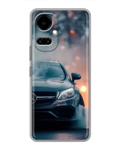 Чехол для TECNO Camon 19 (CI6n) / 19 Pro (CI8n) с картинкой «Mercedes — ночной город» Чехол для TECNO Camon 19 (CI6n) / 19 Pro (CI8n) с картинкой «Mercedes — ночной город»