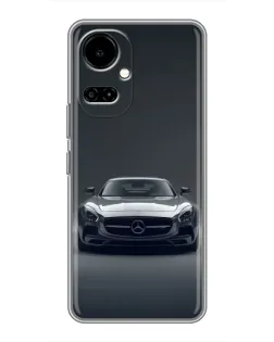 Чехол для TECNO Camon 19 (CI6n) / 19 Pro (CI8n) с картинкой «Mercedes на черном»