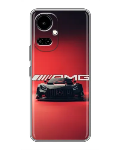 Чехол для TECNO Camon 19 (CI6n) / 19 Pro (CI8n) с картинкой «Mercedes AMG — красная линия» Чехол для TECNO Camon 19 (CI6n) / 19 Pro (CI8n) с картинкой «Mercedes AMG — красная линия»