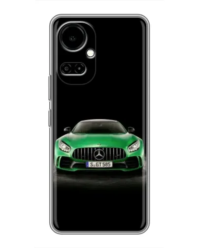 Чехол для TECNO Camon 19 (CI6n) / 19 Pro (CI8n) с картинкой «Mercedes — неоновый лого» Чехол для TECNO Camon 19 (CI6n) / 19 Pro (CI8n) с картинкой «Mercedes — неоновый лого»