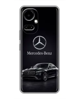 Чехол для TECNO Camon 19 (CI6n) / 19 Pro (CI8n) с картинкой «Mercedes — решетка радиатора»