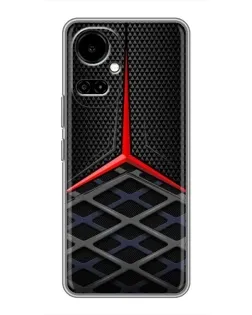 Чехол для TECNO Camon 19 (CI6n) / 19 Pro (CI8n) с картинкой «Mercedes Carbon Grid»