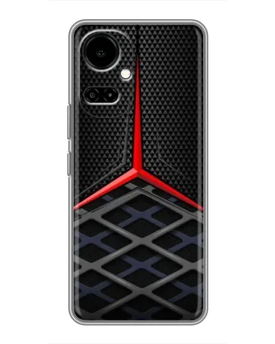 Чехол для TECNO Camon 19 (CI6n) / 19 Pro (CI8n) с картинкой «Mercedes Carbon Grid» Чехол для TECNO Camon 19 (CI6n) / 19 Pro (CI8n) с картинкой «Mercedes Carbon Grid»