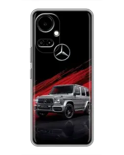 Чехол для TECNO Camon 19 (CI6n) / 19 Pro (CI8n) с картинкой «Mercedes G-Class красный»