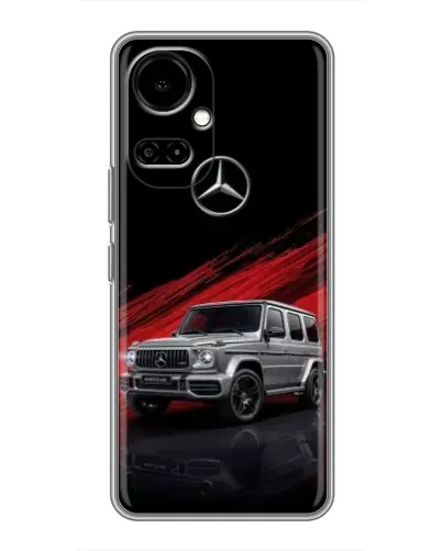 Чехол для TECNO Camon 19 (CI6n) / 19 Pro (CI8n) с картинкой «Mercedes G-Class красный» Чехол для TECNO Camon 19 (CI6n) / 19 Pro (CI8n) с картинкой «Mercedes G-Class красный»