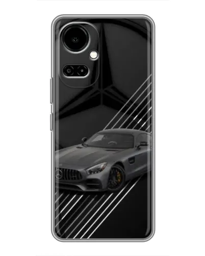 Чехол для TECNO Camon 19 (CI6n) / 19 Pro (CI8n) с картинкой «Mercedes AMG — графика» Чехол для TECNO Camon 19 (CI6n) / 19 Pro (CI8n) с картинкой «Mercedes AMG — графика»