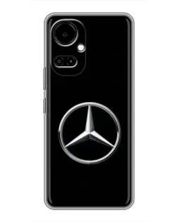 Чехол для TECNO Camon 19 (CI6n) / 19 Pro (CI8n) с картинкой «Mercedes классический лого»