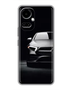 Чехол для TECNO Camon 19 (CI6n) / 19 Pro (CI8n) с картинкой «Свет фар Mercedes»
