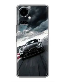 Чехол для TECNO Camon 19 (CI6n) / 19 Pro (CI8n) с картинкой «Гоночный Mercedes AMG»