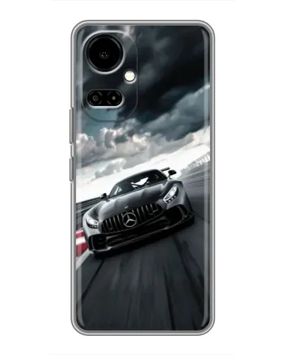 Чехол для TECNO Camon 19 (CI6n) / 19 Pro (CI8n) с картинкой «Гоночный Mercedes AMG» Чехол для TECNO Camon 19 (CI6n) / 19 Pro (CI8n) с картинкой «Гоночный Mercedes AMG»