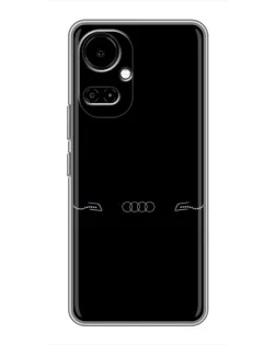 Чехол для TECNO Camon 19 (CI6n) / 19 Pro (CI8n) с картинкой «Audi — световой подпись» Чехол для TECNO Camon 19 (CI6n) / 19 Pro (CI8n) с картинкой «Audi — световой подпись»