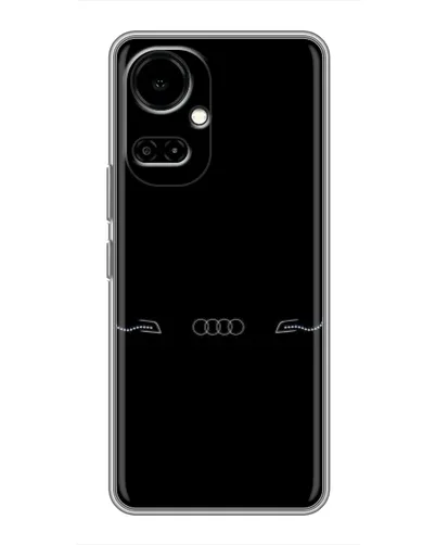 Чехол для TECNO Camon 19 (CI6n) / 19 Pro (CI8n) с картинкой «Audi — световой подпись»