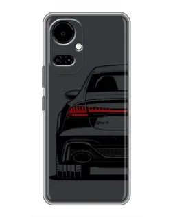 Чехол для TECNO Camon 19 (CI6n) / 19 Pro (CI8n) с картинкой «Задняя часть Audi — арт»