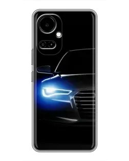 Чехол для TECNO Camon 19 (CI6n) / 19 Pro (CI8n) с картинкой «Неоновый взгляд Audi»