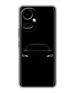 Чехол для TECNO Camon 19 (CI6n) / 19 Pro (CI8n) с картинкой «Взгляд Audi в темноте»