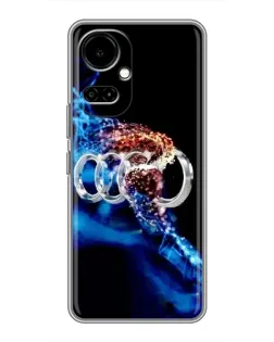 Чехол для TECNO Camon 19 (CI6n) / 19 Pro (CI8n) с картинкой «Энергия лого Audi»
