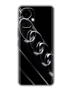 Чехол для TECNO Camon 19 (CI6n) / 19 Pro (CI8n) с картинкой «Audi — абстрактные кольца»