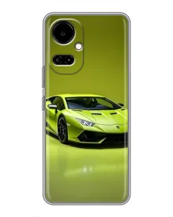 Чехол для TECNO Camon 19 (CI6n) / 19 Pro (CI8n) с картинкой «Салатовый Lamborghini Huracan» Чехол для TECNO Camon 19 (CI6n) / 19 Pro (CI8n) с картинкой «Салатовый Lamborghini Huracan»