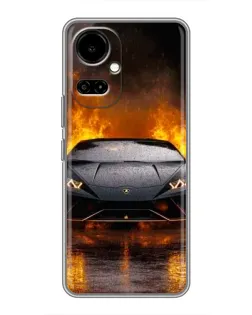 Чехол для TECNO Camon 19 (CI6n) / 19 Pro (CI8n) с картинкой «Lamborghini в огне» Чехол для TECNO Camon 19 (CI6n) / 19 Pro (CI8n) с картинкой «Lamborghini в огне»