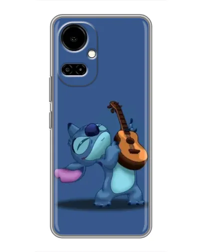 Чехол для TECNO Camon 19 (CI6n) / 19 Pro (CI8n) с картинкой «Стич с укулеле» Чехол для TECNO Camon 19 (CI6n) / 19 Pro (CI8n) с картинкой «Стич с укулеле»