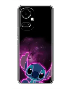Чехол для TECNO Camon 19 (CI6n) / 19 Pro (CI8n) с картинкой «Неоновый Stitch»