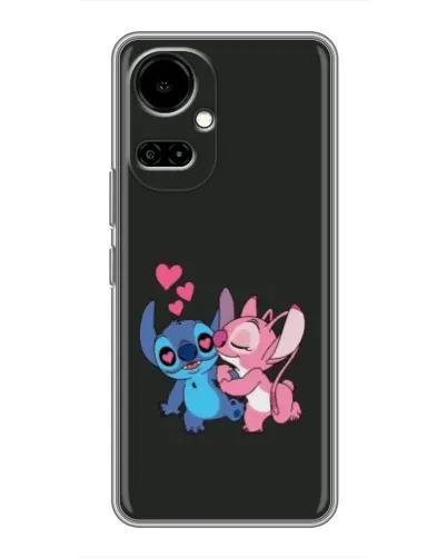 Чехол для TECNO Camon 19 (CI6n) / 19 Pro (CI8n) с картинкой «Анжел целует Стича» Чехол для TECNO Camon 19 (CI6n) / 19 Pro (CI8n) с картинкой «Анжел целует Стича»