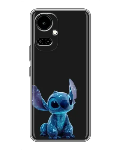 Чехол для TECNO Camon 19 (CI6n) / 19 Pro (CI8n) с картинкой «Стич на черном» Чехол для TECNO Camon 19 (CI6n) / 19 Pro (CI8n) с картинкой «Стич на черном»
