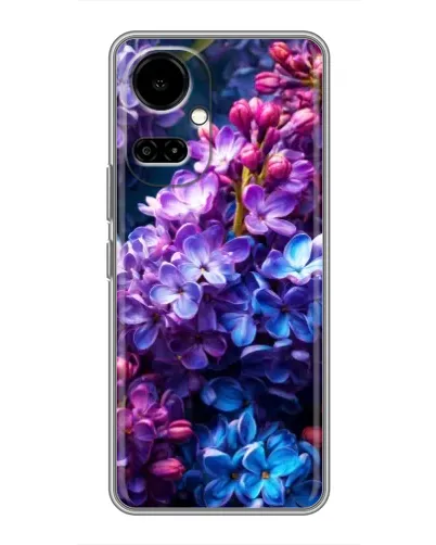 Чехол для TECNO Camon 19 (CI6n) / 19 Pro (CI8n) с картинкой «Сиреневый цвет»