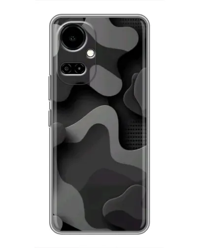 Чехол для TECNO Camon 19 (CI6n) / 19 Pro (CI8n) с картинкой «Темный абстрактный камуфляж» Чехол для TECNO Camon 19 (CI6n) / 19 Pro (CI8n) с картинкой «Темный абстрактный камуфляж»