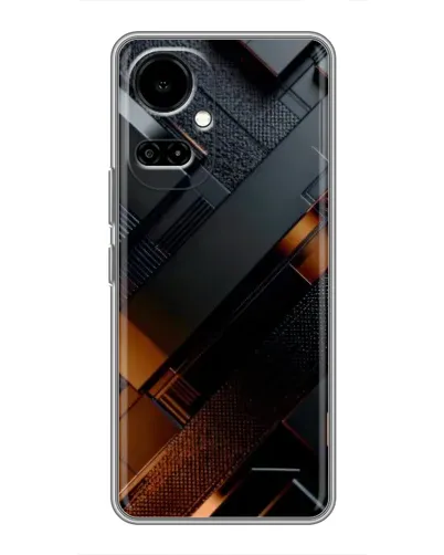 Чехол для TECNO Camon 19 (CI6n) / 19 Pro (CI8n) с картинкой «Черные геометрические блоки» Чехол для TECNO Camon 19 (CI6n) / 19 Pro (CI8n) с картинкой «Черные геометрические блоки»