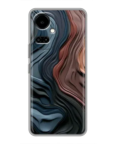 Чехол для TECNO Camon 19 (CI6n) / 19 Pro (CI8n) с картинкой «Цветные волны каньона» Чехол для TECNO Camon 19 (CI6n) / 19 Pro (CI8n) с картинкой «Цветные волны каньона»