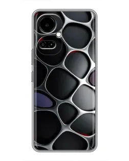 Чехол для TECNO Camon 19 (CI6n) / 19 Pro (CI8n) с картинкой «Объемная темная решетка» Чехол для TECNO Camon 19 (CI6n) / 19 Pro (CI8n) с картинкой «Объемная темная решетка»