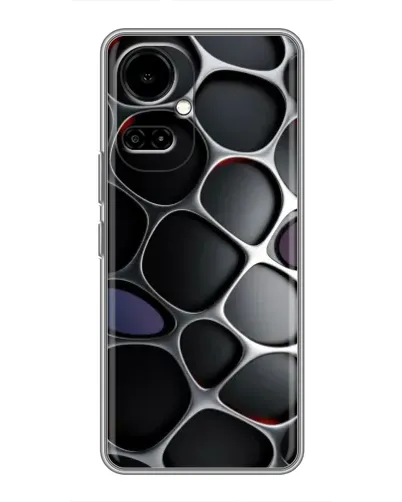Чехол для TECNO Camon 19 (CI6n) / 19 Pro (CI8n) с картинкой «Объемная темная решетка» Чехол для TECNO Camon 19 (CI6n) / 19 Pro (CI8n) с картинкой «Объемная темная решетка»