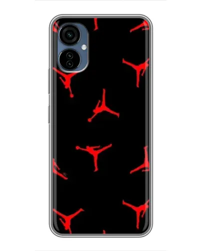 Чехол для TECNO Camon 19 Neo с картинкой «Jordan Red Pattern» Чехол для TECNO Camon 19 Neo с картинкой «Jordan Red Pattern»