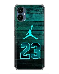 Чехол для TECNO Camon 19 Neo с картинкой «Jordan Cyan 23» Чехол для TECNO Camon 19 Neo с картинкой «Jordan Cyan 23»