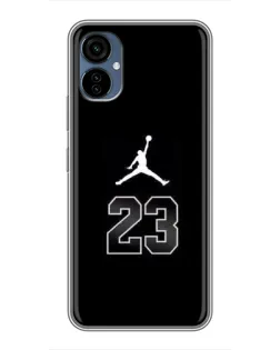 Чехол для TECNO Camon 19 Neo с картинкой «Jordan Flight 23» Чехол для TECNO Camon 19 Neo с картинкой «Jordan Flight 23»