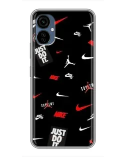 Чехол для TECNO Camon 19 Neo с картинкой «Nike Mix Pattern» Чехол для TECNO Camon 19 Neo с картинкой «Nike Mix Pattern»