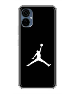 Чехол для TECNO Camon 19 Neo с картинкой «Jordan Silhouette» Чехол для TECNO Camon 19 Neo с картинкой «Jordan Silhouette»